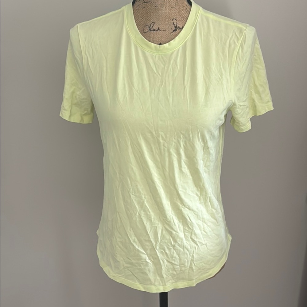 Lululemon size small Lime Green Women's T-Shirt